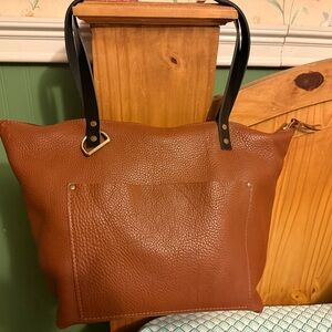NOT FOR SALE! Portland Leather Goods Mondelo Brandy Leather Tote Bag